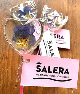 Salera celebra un San Valentín diferente con flores comestibles y sorpresas inolvidables