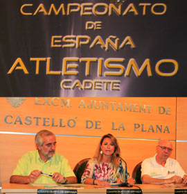 Presentación del X Campeonato de España Cadete de Atletismo