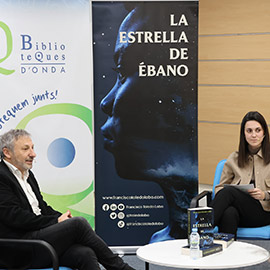 Francisco Toledo presenta su primera primera novela ´La estrella de ébano´ en Onda va de llibres