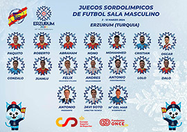 Cinco futbolistas del CD Castellón - ASORCAS, a los Juegos Sordolímpicos