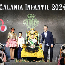 Galania a la Reina Infantil de les Festes de Castelló 2024