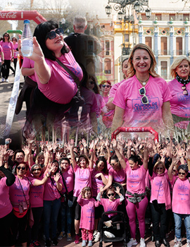 Gran ambiente y alta participación en la XVIII edición de la Cursa de les Dones de Castellón
