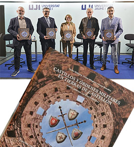 La UJI y el Consejo Social presentan el libro «Castillos y órdenes militares en tierras de Castellón»