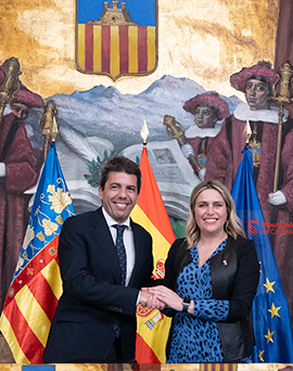 Carlos Mazón y Marta Barrachina hacen frente común para garantizar el abastecimiento de agua potable en la provincia de Castellón