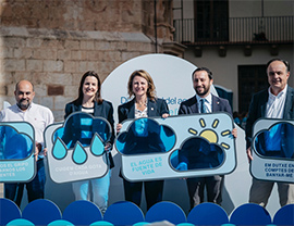 Más de 300 escolares participan en las actividades por el Día Mundial del Agua en la plaza Mayor