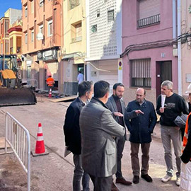 Progresan las obras del proyecto de la Zona de Bajas Emisiones de Castellón