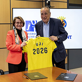 La UJI y el Villarreal CF renuevan la Cátedra Endavant Villarreal CF del Deporte