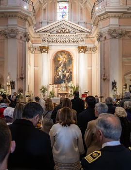 La misa del Domingo de Resurrección y la procesión del Encuentro ponen fin a la Semana Santa en Benicàssim