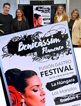 La Húngara vuelve al Benicàssim Flamenco Fusión Gastro Festival junto a Los Manolos y Bordón 4