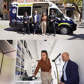 El Ayuntamiento de la Vall d´Uixó adquiere un vehículo como oficina móvil de la Policía Local