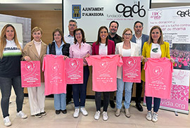 Presentación V Marcha solidaria contra el cáncer de mama Almassora 2024