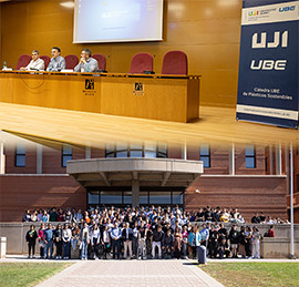 La Cátedra UBE de la UJI conciencia sobre la problemática de los plásticos y el proceso de reciclado