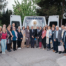 La Mare de Déu del Lledó visita al Centro Penitenciario de Castellón