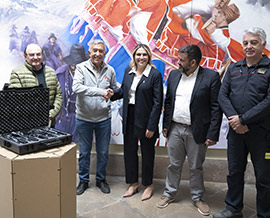 La Diputación refuerza por primera vez la comunicación entre Els Pelegrins de Les Useres