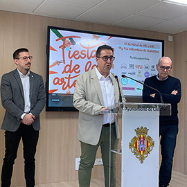 Presentación de la Fiesta de la Artesanía,  sábado 27 de abril, en la plaza Río Albentosa