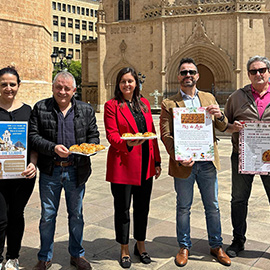 El Patronato de Turismo y el Gremi de Forners repartirán este sábado 2.200 unidades gratuitas de la Flor de Lledó en la plaza Mayor de Castellón
