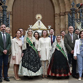 Ofrenda a la patrona de Castellón, la Mare de Déu del Lledó