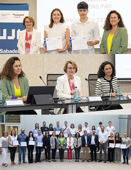 El Aula Fundación Banco Sabadell de Promoción del Talento premia la excelencia académica del estudiantado de la UJI