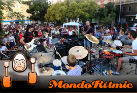 Fiesta final de curso de la escuela de música Mondo Rítmic