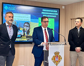 Gran fiesta de la Tecnología en la plaza Mayor de Castellón con motivo del Día Mundial de Internet