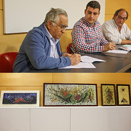 El Museo del Azulejo de Onda enriquece su colección con una donación de cuatro obras de Manolo Safont