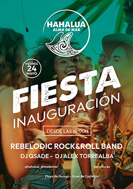Fiesta de inauguración de Hahalua, tu nuevo local de playa