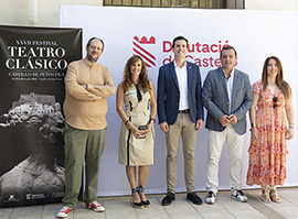 Presentación de la XXVII edición del Festival de Teatro Clásico Castillo de Peñíscola