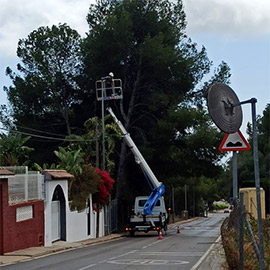 Benicàssim destina más de 300.000 euros del Plan Impulsa de la Diputación de Castellón a la ampliación de la iluminación en urbanizaciones
