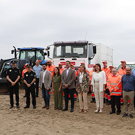 Presentación del dispositivo de los servicios de playa de Castellón