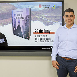 El autor Israel Quevedo que presentará su obra ´La voz de las entrañas´ en Onda