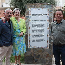 Juanvi Puchol le dedica unas palabras a Miquel Soler
