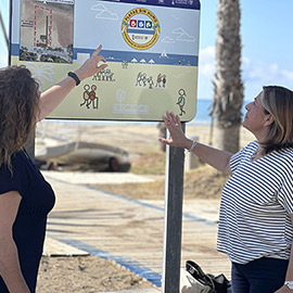 Benicàssim proyecta la totalidad de sus playas con espacios de baño adaptado y sin humo para el periodo estival 2024