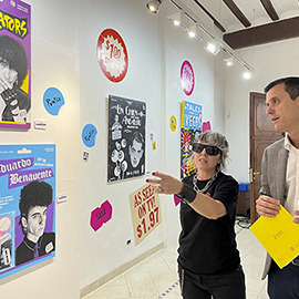 La exposición ´Artículos de kiosko´ de la artista Puntax, en ECO Les Aules hasta el 31 de julio