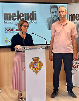 Melendi ofrecerá un concierto en Castellón el 21 de septiembre