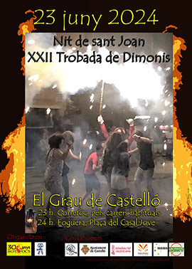 XXII Trobada de Dimonis i la Nit de sant Joan al Grau de Castelló