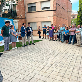 Proceso de participación ciudadana del Plan de Barrios con los vecinos del Grupo 25 de noviembre