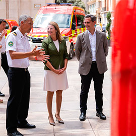 El Ayuntamiento de Castellón renueva un tercio de la flota del cuerpo de Bomberos con 8 vehículos nuevos