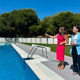 La piscina del Parque del Pinar del Grau de Castelló abre el sábado 22 de junio