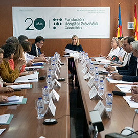 La Fundación Hospital Provincial prorroga el convenio con el Consorcio Hospitalario para regular las relaciones de colaboración en materia de investigación