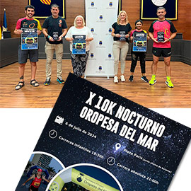 La 10k Nocturna Oropesa del Mar vuelve este sábado con su décima edición