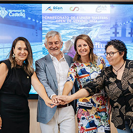 Castellón se convierte en capital de la natación nacional con el Campeonato de España Masters