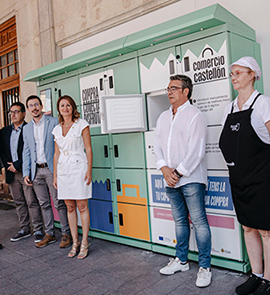 Castellón impulsa la digitalización del comercio local con la creación de un ´´marketplace´´ y taquillas inteligentes