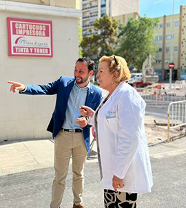 El Ayuntamiento habilita itinerarios alternativos para acceder al centro ante las actuaciones en las calles Luís Vives, Temprado, Arrufat Alonso, Clavé y San Luis