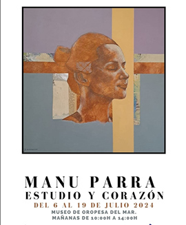Oropesa del Mar acoge la exposición ´´Manu Parra: Estudio y Corazón´´