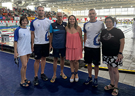 Más de 1.300 nadadores encaran la recta final del Campeonato de España Masters de Natación de Verano, en Castellón