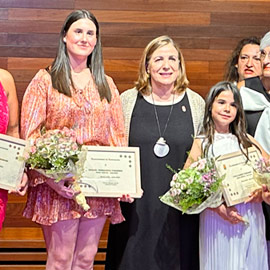 Paula Marin Ferrando y Raquel Fernández Piqueres, reinas de las fiestas patronales de Benicàssim