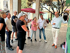 Formación a los comerciantes de Castellón sobre el uso del nuevo market place y las taquillas inteligentes