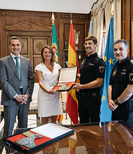 Un policía local de Castellón, mejor expediente de la LVI promoción del IVASPE entre 500 agentes de la Comunitat Valenciana