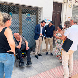 Avanzan las obras de la Zona de Bajas Emisiones del Raval de Sant Fèlix de Castellón