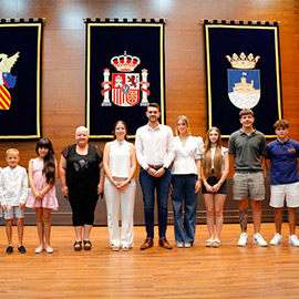 Alba Portolés Ibáñez y Ana Paula Morales Garay, reinas de las fiestas de Oropesa del Mar